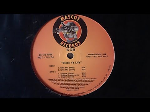 KGB - Bless Ya Life - Grim Mix (Filthy) - 1995 Mascot Records Promo - 4th Disciple - Wu-Tang Clan