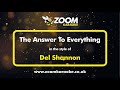 Del Shannon - The Answer To Everything - Karaoke Version from Zoom Karaoke