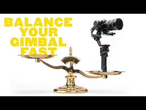 how to balance dji rs 3