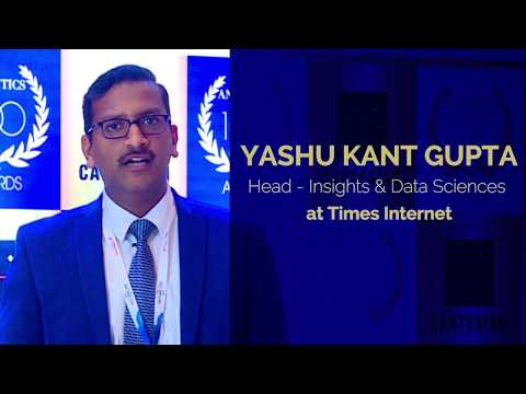 Insights & Data Sciences at Times Internet - Machinecon 2019
