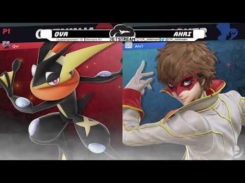 Quarantainment 19 Winners R1 - Qvr (Greninja) Vs. Ahri (Joker, Palutena) Smash Ultimate - SSBU