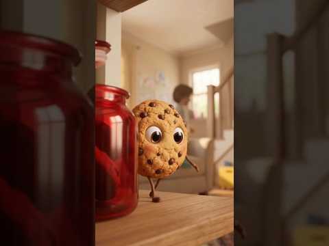 اشش! لا تخبروا أحمد 🤫🍪 مغامرة البسكوتة الهاربة #shorts #كرتون_أطفال