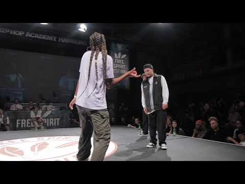 Free Spirit Festival 2019 Championship//Joshua & D´Junelle vs Boogie G & Dimi //Popping - 1/2