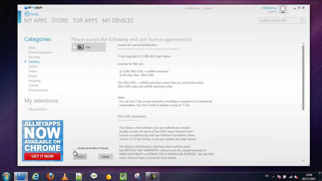 Easy App Installation - Allmyapps