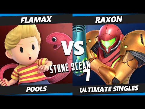 Stone Ocean 7 - Flamax (Lucas) Vs. Raxon (Samus) SSBU Ultimate Tournament