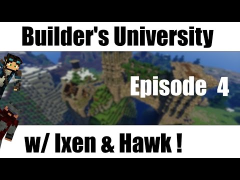 RuneHammer Gaming - Minecraft Tutorial: Builder's University, Episode 4 "Building In Biome/Terrain"