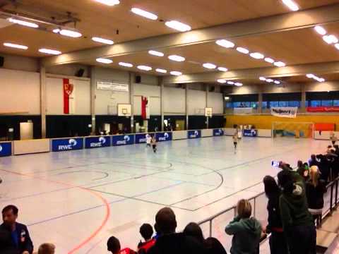 Finale FSV Mainz 05 gegen SV Werder Bremen U10 Hülpert Indoor Masters 2013