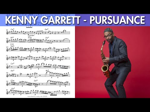Kenny Garrett Monster Solo on Coltrane's Pursuance (A Love Supreme) - Alto Sax Solo Transcription
