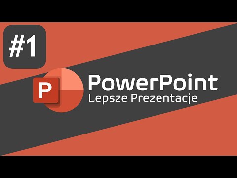 Jak robić lepsze prezentacje PowerPoint #1 | Motyw, ładne tło, czcionki