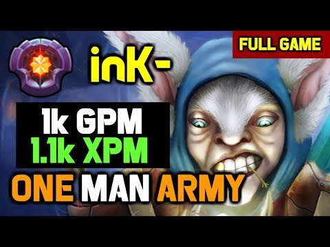 WTF 2 RAMPAGE in One Game - inK- Epic Micro Meepo full gameplay with party