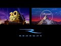 Combo Logo 20th Century Fox Paramount Pictures Regency Enterprises 1996