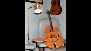 Video thumbnail for "Man of Mystery" … played 'fingerstyle' on my Peavey Rockingham jazz guitar by Peter Kelly