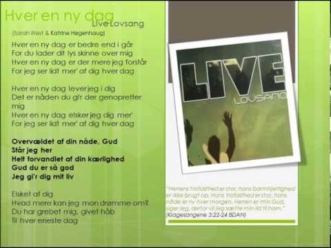 Hver en ny dag- Live Lovsang (Live Lovsang 1)