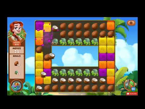 Lost Island Blast Adventure Level 975 NO BOOSTERS - A S GAMING