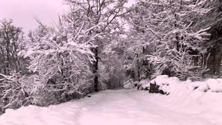 preview picture of video 'Chute de neige à Lauzerte'