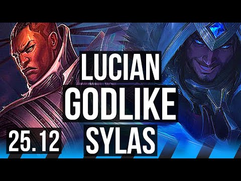 LUCIAN vs SYLAS (MID) | Quadra, 15/2/8, Godlike | KR Grandmaster | 25.12