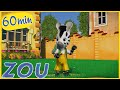 Zou leaves home 👜 60min Compilation 🦓 cartoons for kids