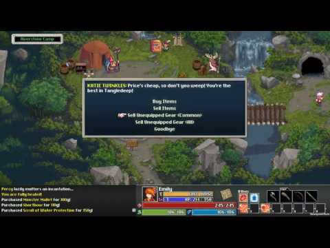 Tangledeep - A master class in sword dancing - Floors 1-5