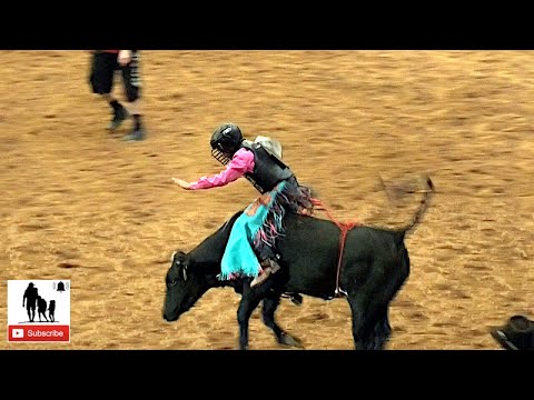 Steer Riding - 2019 Junior Bull Riding National Finals #NJBRA - Round 2