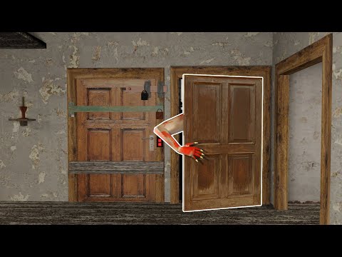 Granny found secret door