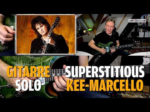 Gitarrensolo: "Superstitious" - Kee Marcello /  Europe - Sologitarrentipps
