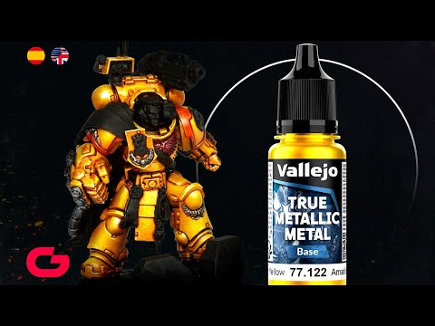How to paint Imperial Fists using NEW True Metallic Metal!