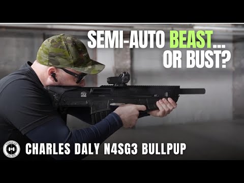 This Budget Friendly Semi-Auto Bullpup Shotgun SHOCKED US! Charles Daly N4SG3 Review