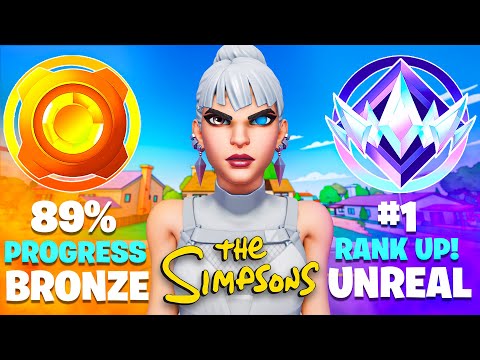 Unranked to UNREAL Duo Ranked Speedrun But Everything is The Simpsons...