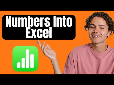 Vídeo: Numbers para Excel: como converter sem perder dados