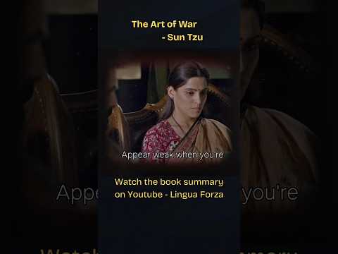 Strategy without tactics is the slowest route to victory : The Art of War by Sun Tzu