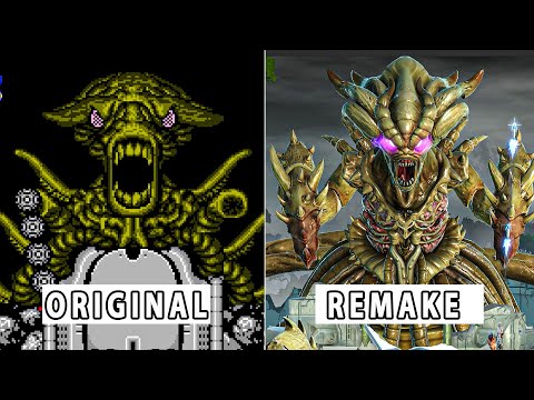 ALL Bosses Comparison - Contra Remake vs Original