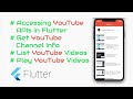#Google's Flutter Tutorial - Play Youtube Videos, Access YouTube API, Get. Videos List from Playlist