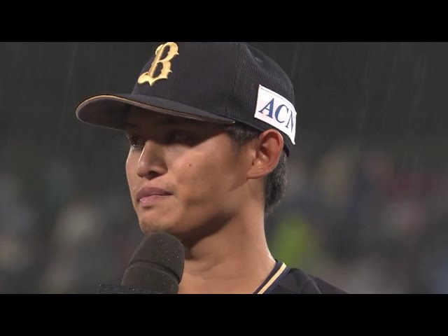 バファローズ・張投手ヒーローインタビュー 2019/8/8 F-B
