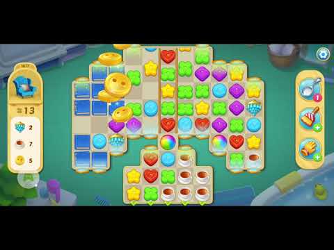 행복의저택/Matchington mansion Level 1677 Win Boosters(Coin)/Puzzle/Matchington/mansion
