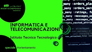 4.7 Informatica e telecomunicazioni - Istituto Tecnico Tecnologico