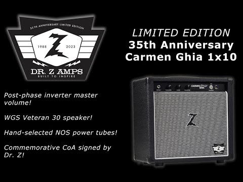 Dr. Z 35th Anniversary Carmen Ghia limited edition 1x10 Combo