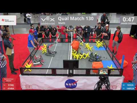 2017 VRC Math Q130 - 5150J 4148A vs 1032A 14852A - 39 to 16