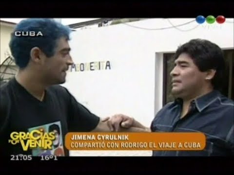 EL ENCUENTRO DE RODRIGO Y MARADONA (LA MANO DE DIOS AÑO 2000)