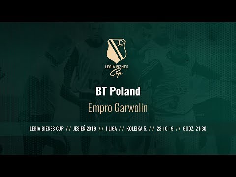 Skrót spotkania BT Poland - Empro Garwolin ( Legia Biznes Cup Jesień 2019 )