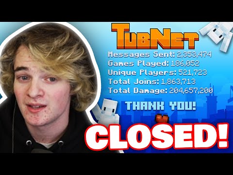 INSANE: Tubbo Announces Shut Down of TUBNET!