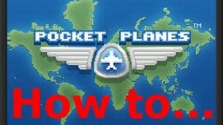 Pocket Planes How to... #1 "How to make flights have the best profit possible"