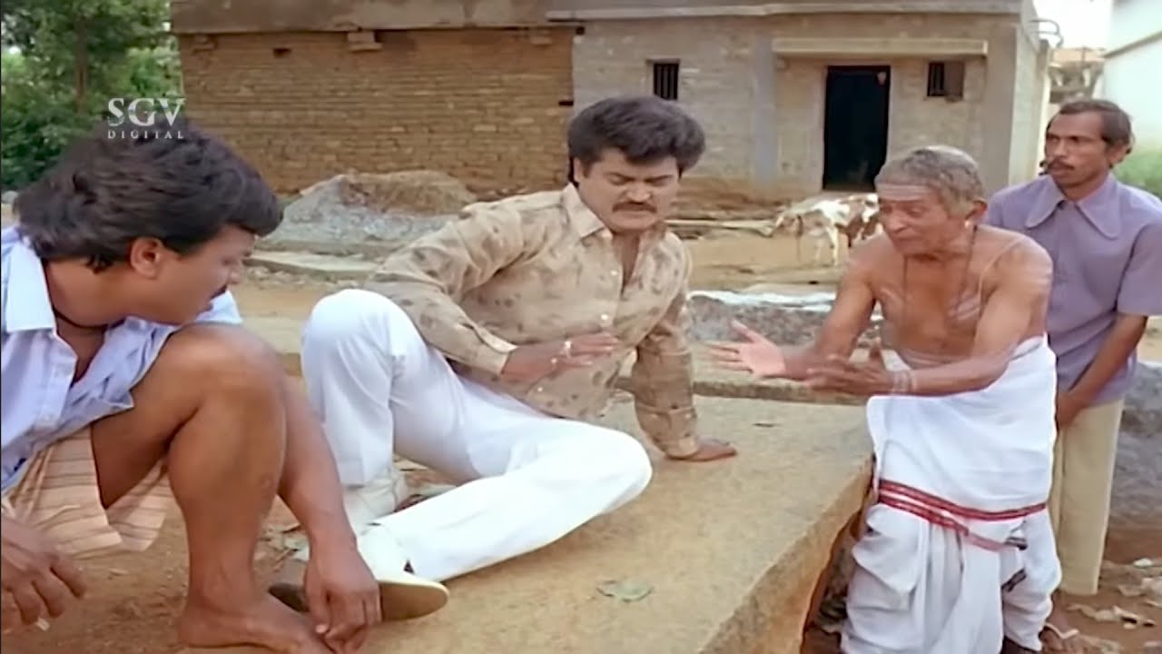 ಪೂಜಾರಿಗೆ ಒದ್ದು ಪುಣ್ಯಾತ್ಮ ಅನಿಸಿಕೊಂಡ ಜಗ್ಗೇಶ್ Comedy | Solillada Saradara Kannada Movie Part 06