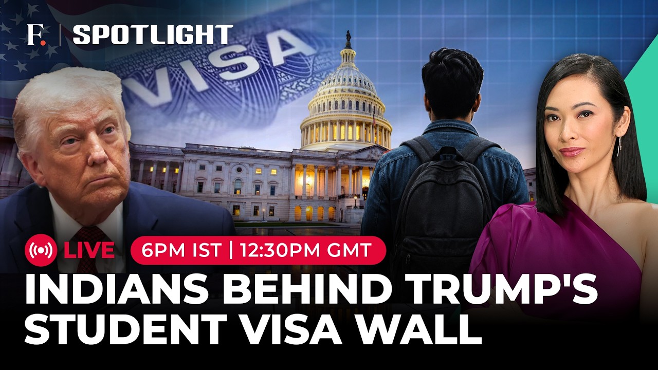 LIVE | Trump Slashes US Student Visas for Indians by 62% | Is America Closing Its Doors? | Spotlight