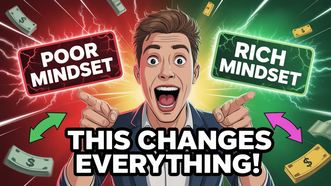 Rich vs Poor Mindset Explained (Change Your Thinking Today)