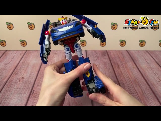 Игрушка  Hello Carbot Трансформер Хоук 20см - видео