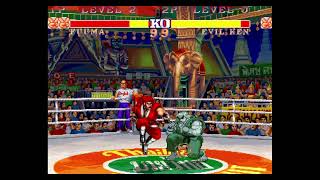 MUGEN BATTLES FIRE FUUMA vs EVIL FIRE KEN