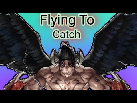 Funny moment Look At,this Amazing Flying to Catch with Devil Tekken7 Pakistan