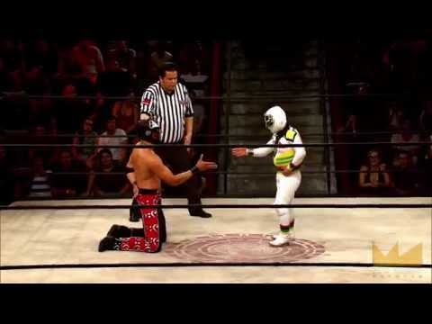 Lucha Underground 11/12/14: Mascarita Sagrada vs. Mariachi Loco -  Mini Mania