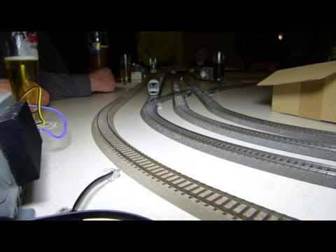 20. Stummi-Treff WN,  02 - IC/EC Zug Wagen von Fleischmann, geschoben von BR 101 072-7