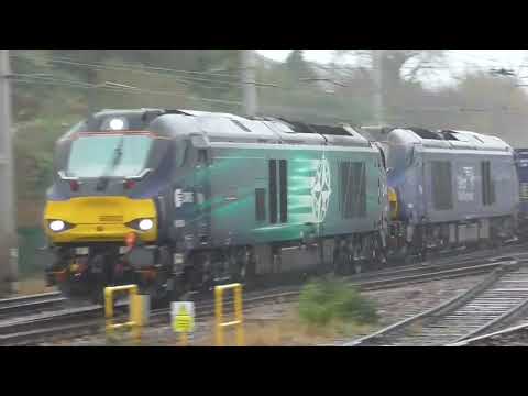 68002/68007 4s43 Daventry - Mossend Euroterminal Tesco, Sat. 29th October 2022